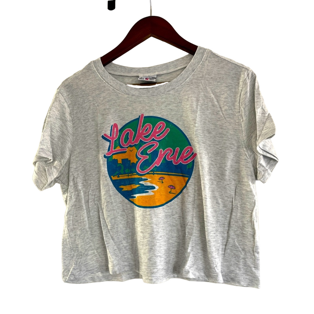 Where I’m From Lake Erie short sleeve cropped tshirt XL